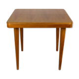 Square oak veneered folding table from Jitona, 1960