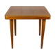 Square oak veneered folding table from Jitona, 1960