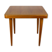 Square oak veneered folding table from Jitona, 1960