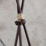 Bougeoir  porte plante Tripode fer vintage