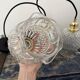 Lot de trois suspensions pointes de diamant vintage