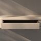 Contemporary Handmade Textured Plaster Floating Drawer with Walnut Interior