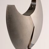Børge Jørgensen sculpture made of polished steel 1984 1/1