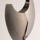 Sculpture de Børge Jørgensen en acier poli 1984 1/1