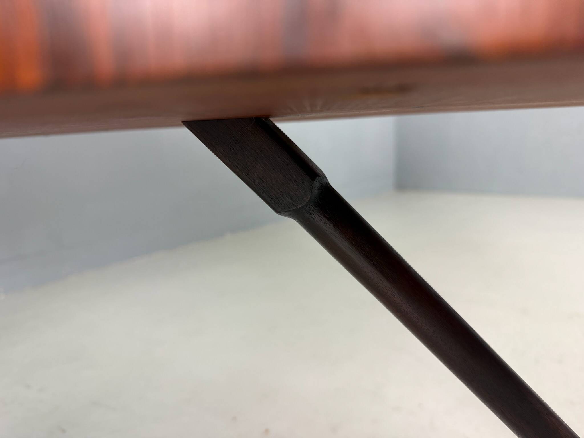 1960s Peter Løvig Nielsen 'Boomerang' Desk Hedensted Møbelfabrik