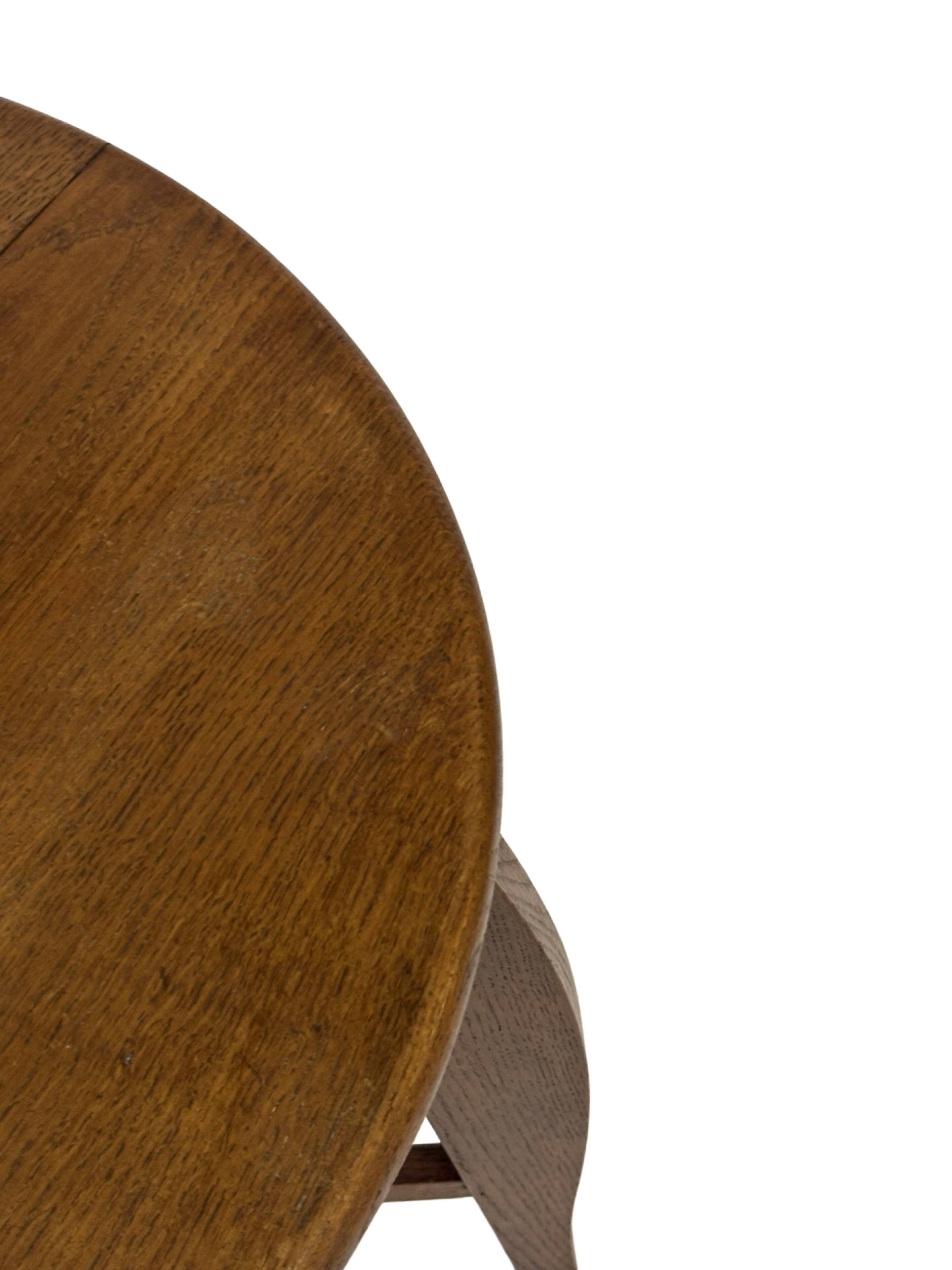 Art Deco Coffee Table Side Table Oak 1950s Design