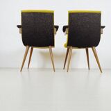 Vintage Scandinavian Armchair Design Duo