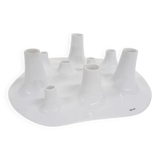 Fruit and Fire candle holder and fruit bowl by Willem Noyons, The Netherlan