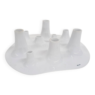 Fruit and Fire candle holder and fruit bowl by Willem Noyons, The Netherlan