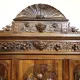 Renaissance bench chest in carved walnut – 19th century