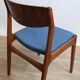 4 chaises vintage en teck, 1960 Danemark