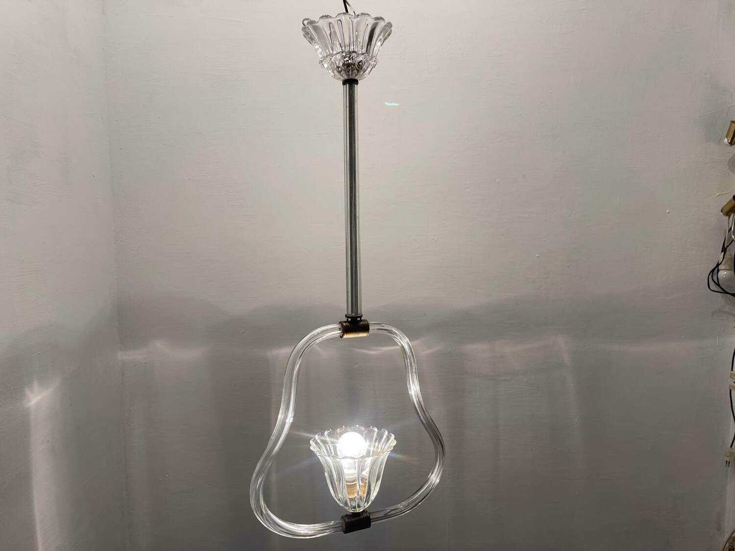 Murano Glass Light Pendant 1950’s