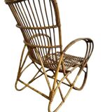 2 fauteuils en rotin