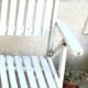 Pair of vintage wooden garden armchairs by r.gleizes