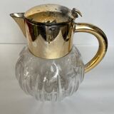 Cut crystal cooling pitcher