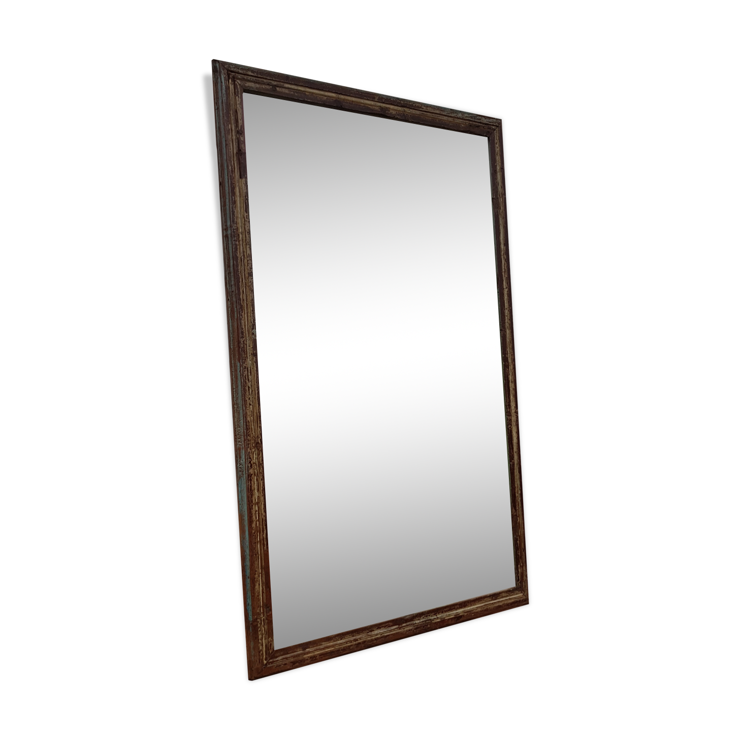 Old Burmese teak mirror