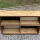 Old walnut and chestnut shelf