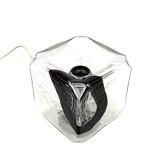 Fratelli Toso, Pair of Murano blown glass lamps, F.lli Toso, Murano Italy 1970s