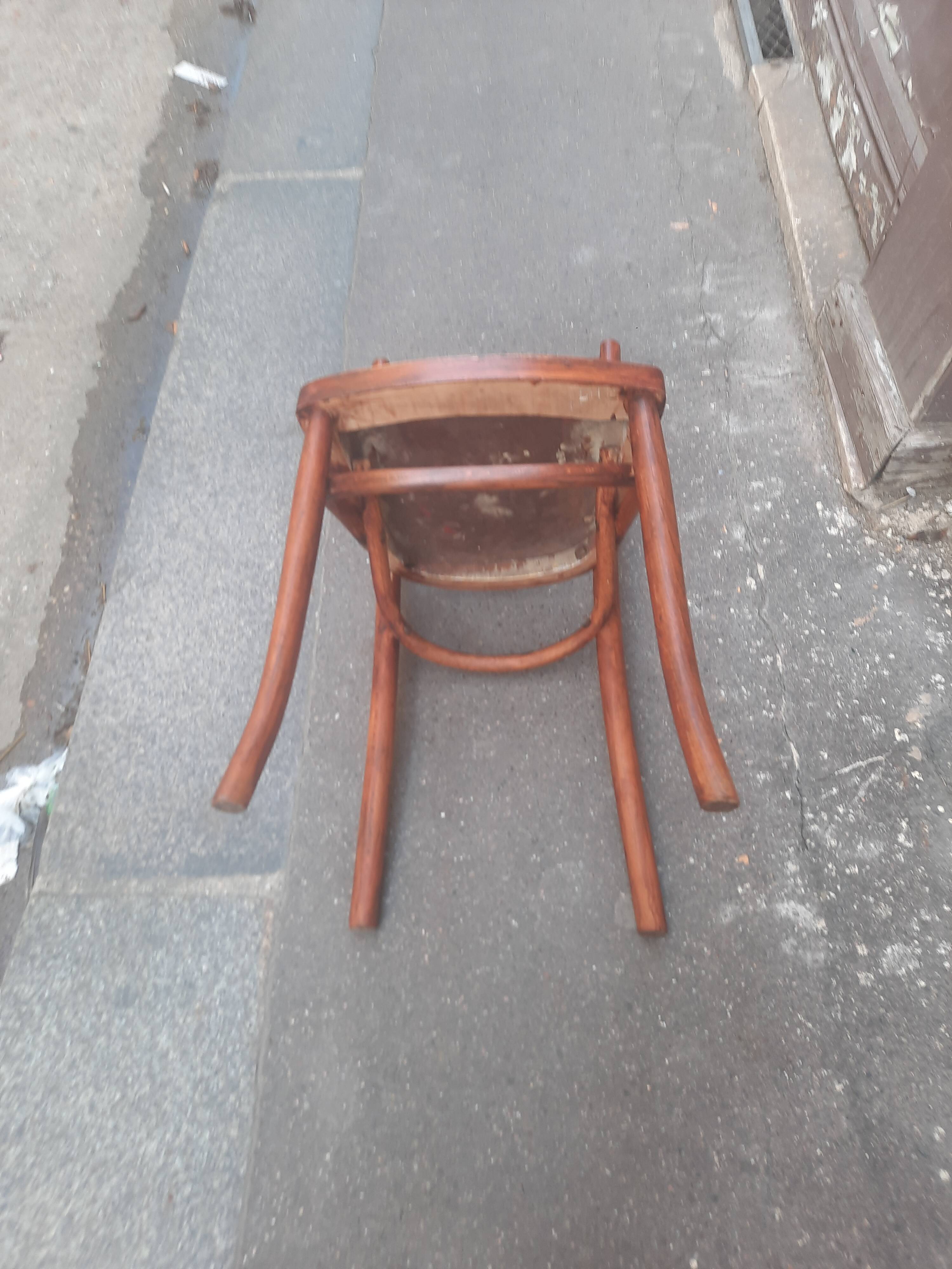 Pair of bistro chairs