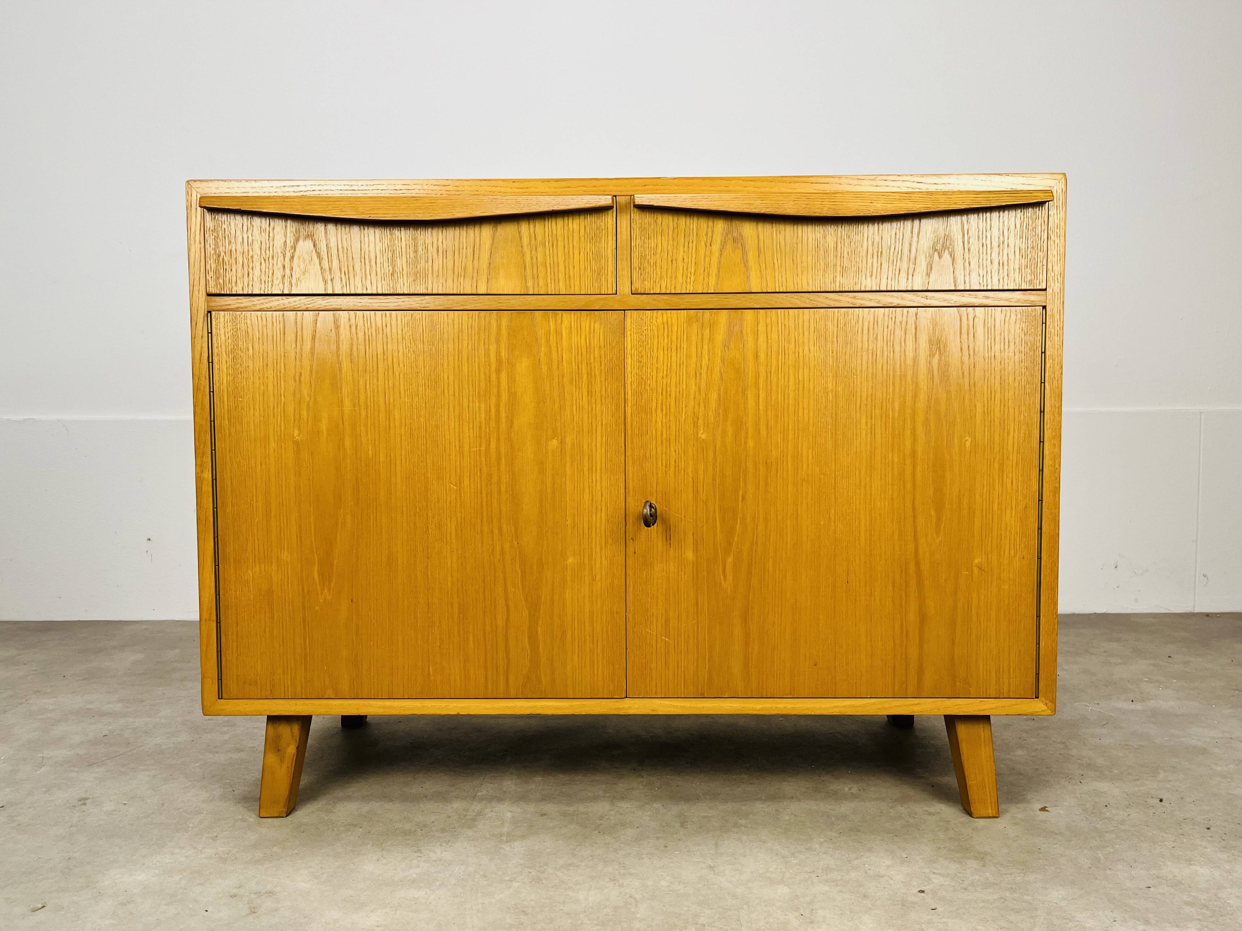 Vintage chest of drawers in Scandinavian style blond wood by Victoria Möbel Switzerland