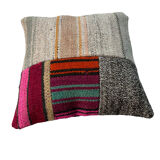 Housse de coussin kilim turc vintage 40 x 40 cm