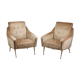 Pair of velvet chairs from the 50s
