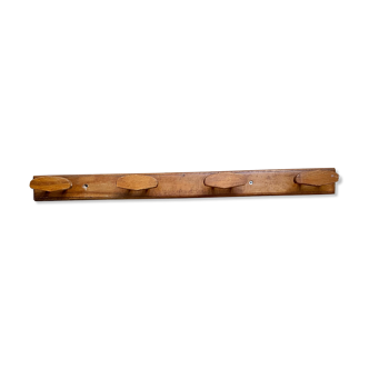 Patère en bois vintage