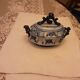 Gzhel porcelain sauce boat russia