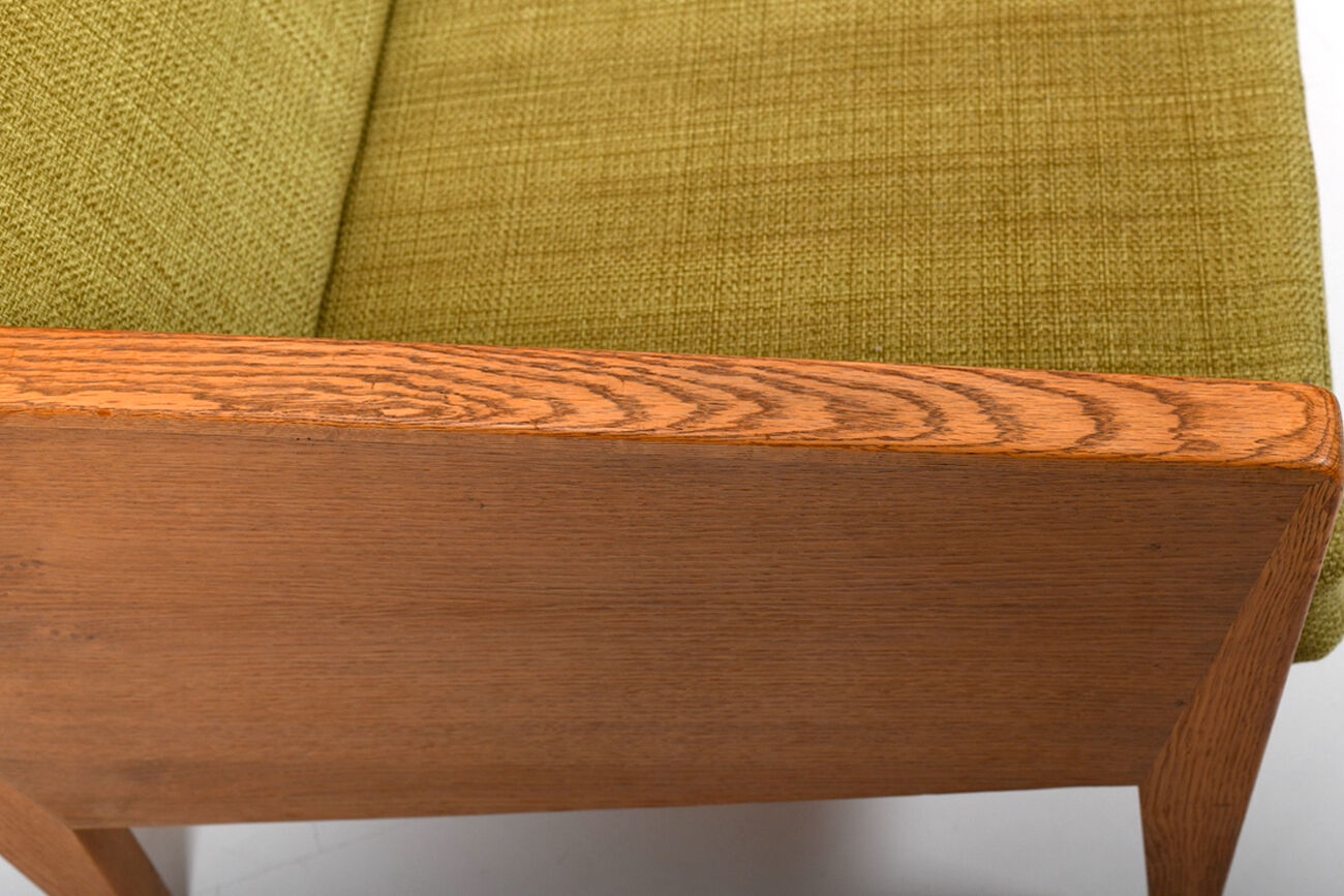 Rare Illum Wikkelsø Sofa in Oak early 1950s.