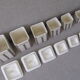Set of 6 spice pots earthenware 30s Ditmar Czechoslovakia