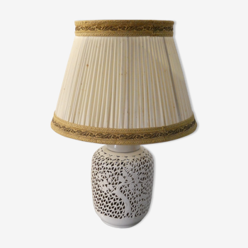 White porcelain lamp from China
