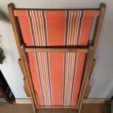 Folding chair known as a sun lounger from the early 20th century