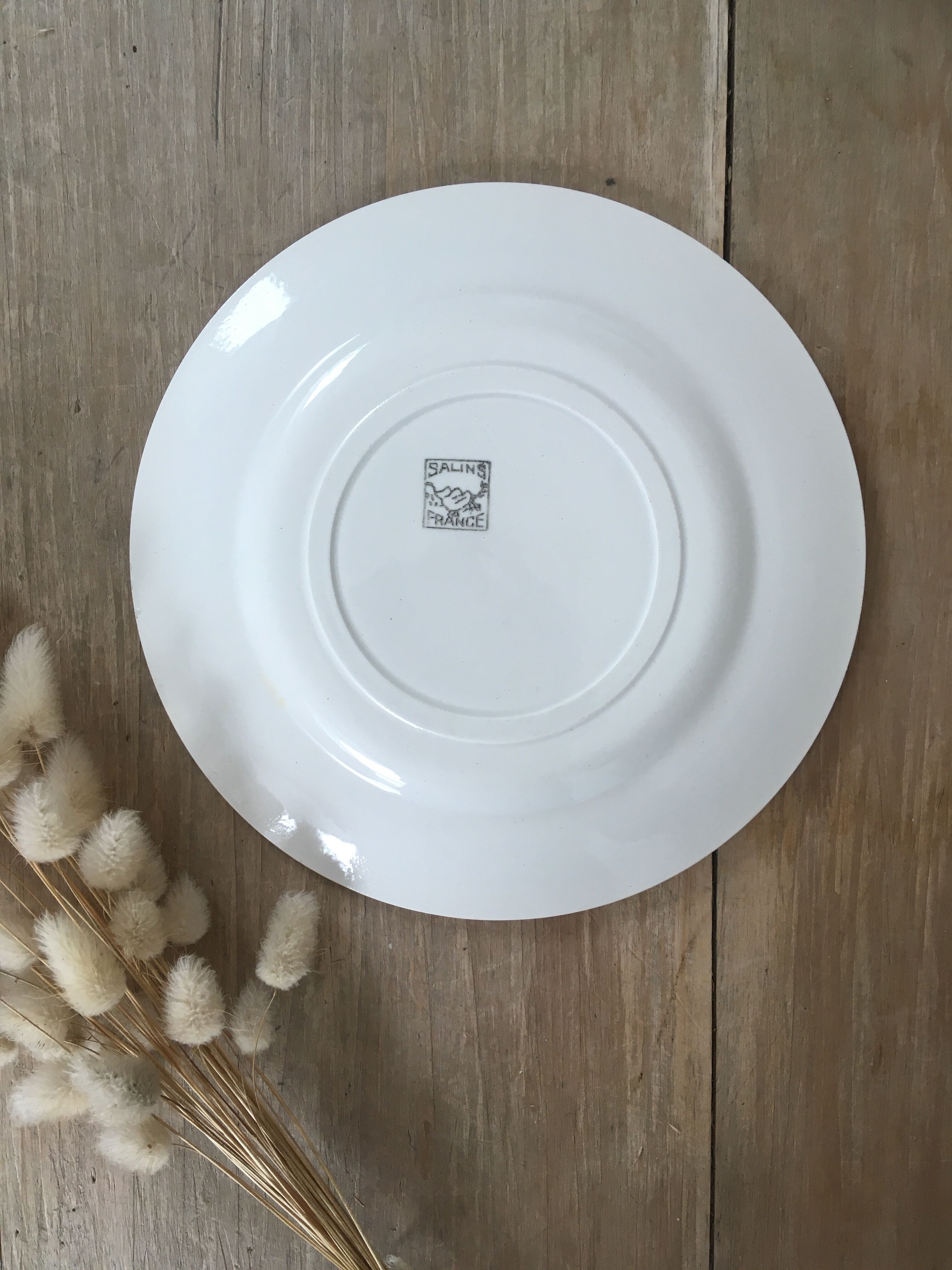Salins floral dessert plates