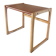 Vintage exotic wood coffee table