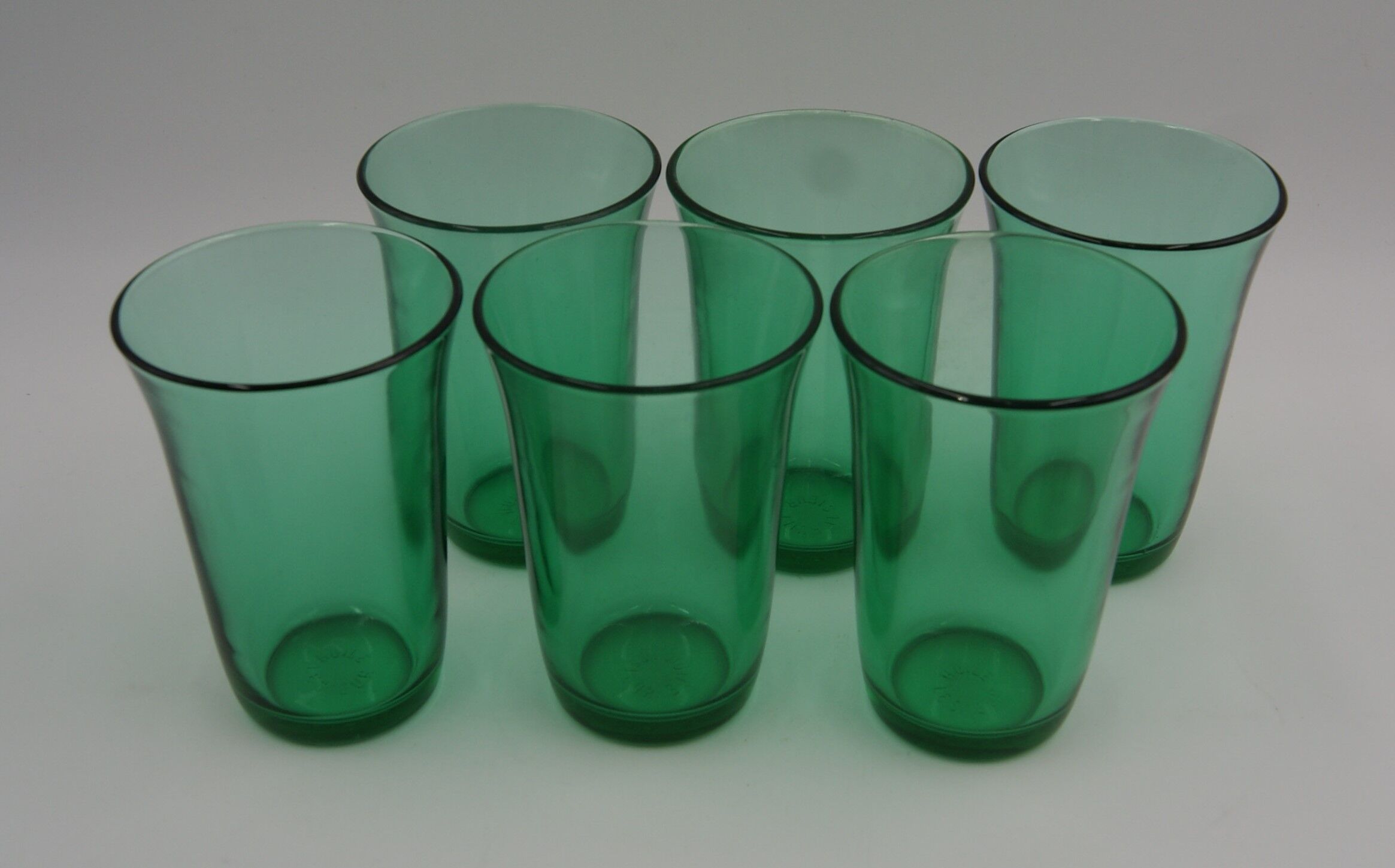 Vintage lesieur glass set