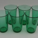 Vintage lesieur glass set