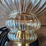 Suspension vintage en verre