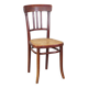 Original vintage Thonet design bistro chair with matte seat