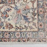 All-Over Floral Classic Red & Blue Turkish Rug, 260x366Cm