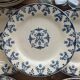Lot de 6 assiettes de Gien terre de fer