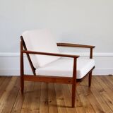 Vintage Scandinavian teak armchair, 1960