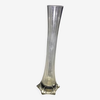 Old transparent vase