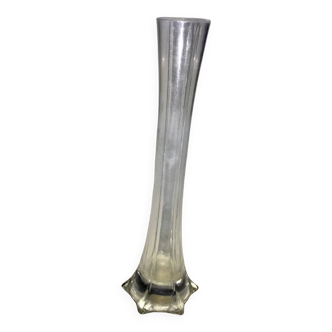 Old transparent vase