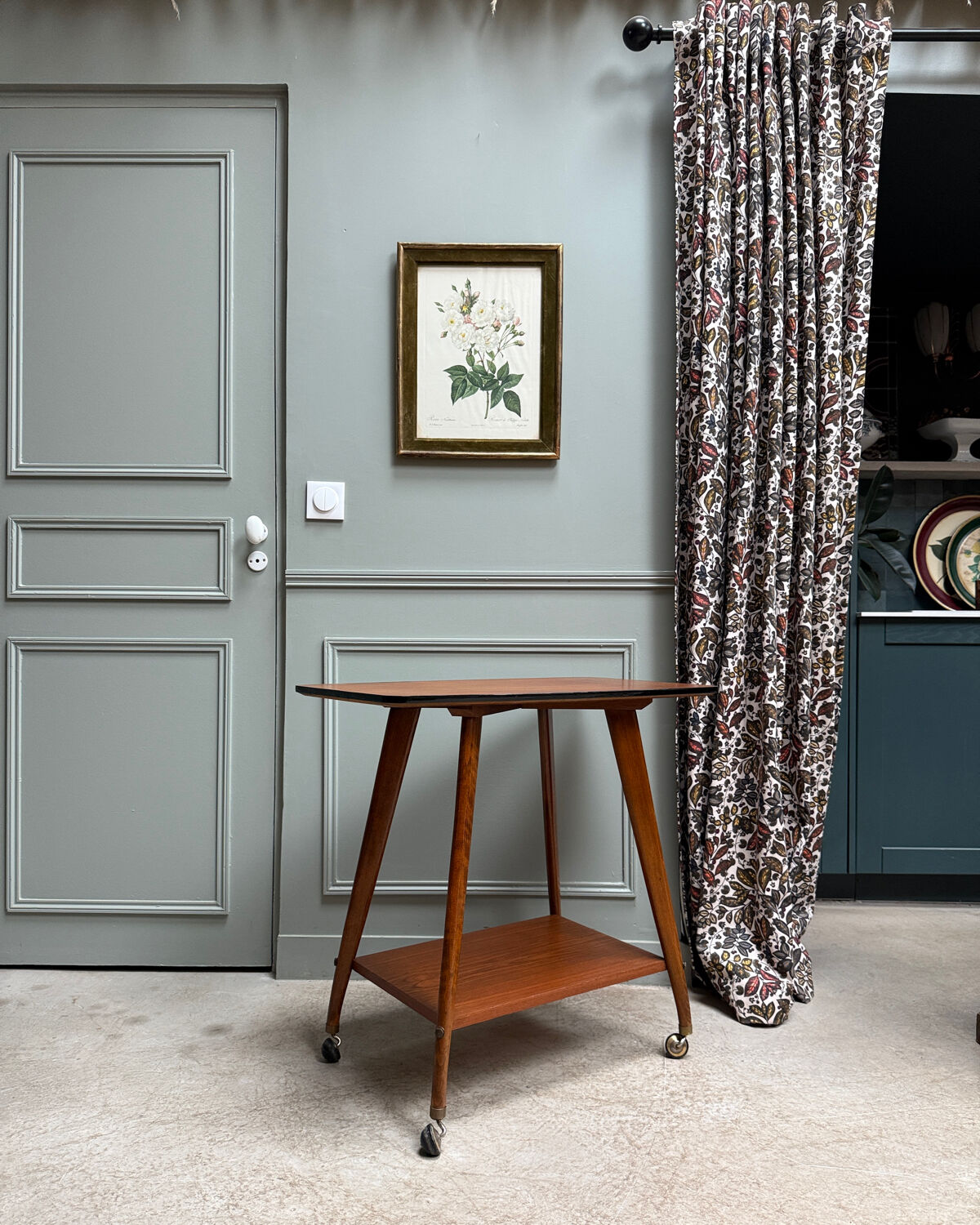 Vintage Scandinavian teak sideboard