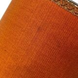 Vintage orange Portuguese table lamp