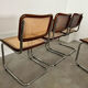 Lot de 6 chaises Cesca B32 Marcel Breuer, 1970