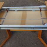 Vintage oval oak table