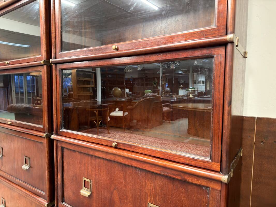 Set English Original Globe Wernicke Bookcase