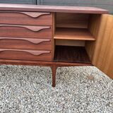 Scandinavian teak row