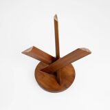 Iconic Pierre Chapo model S31 stool in elm wood, France 1974